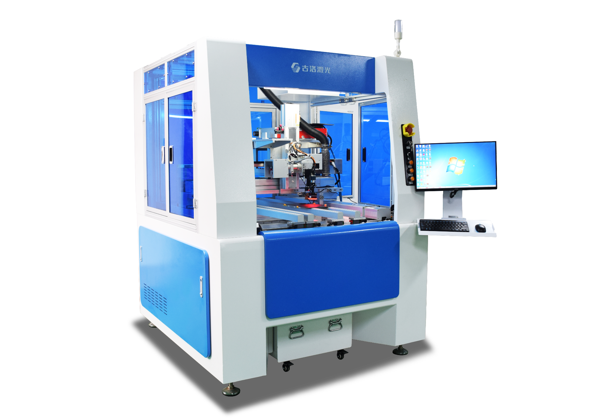 紅外納秒玻璃激光打孔設備